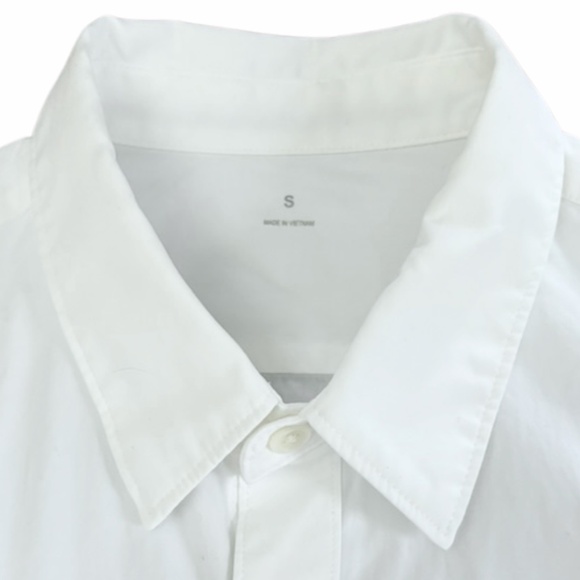 MUJI | Men’s White Cotton Broadcloth Shirt – Size S - Picture 5 of 11